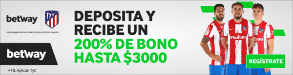 Bono Betway de $3000 MXN en casasdeapuestas-mexico.com