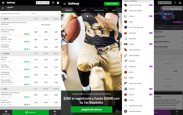 Betway App México - Aplicación Móvil para Android e iOS