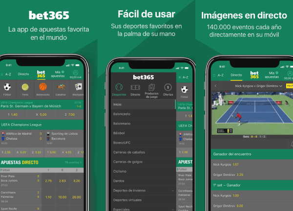 Bet365 apuestas deportivas descargar