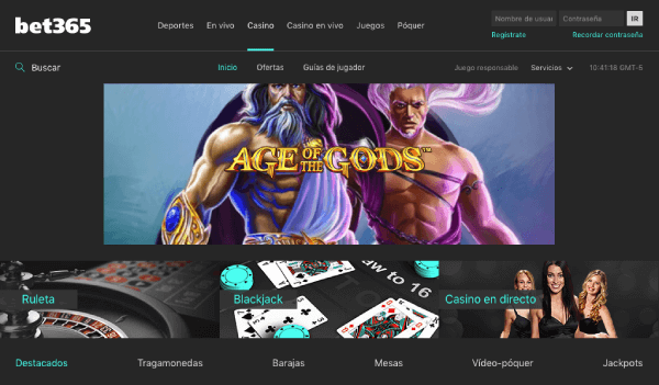 Bet365 México - Casino Promociones