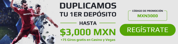 Bono NetBet - 3,000 MXN Bono de Apuestas