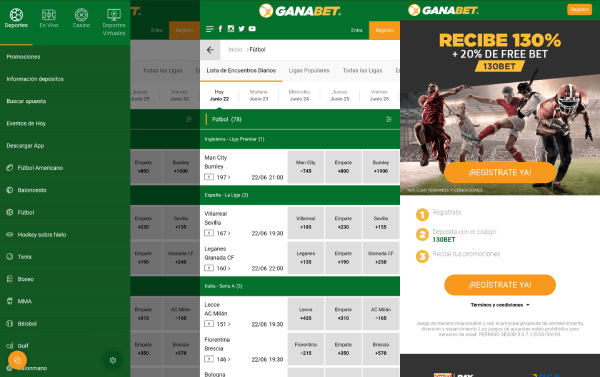 Ganabet App Apuestas Méxicos - Descargar App para Android e iOS