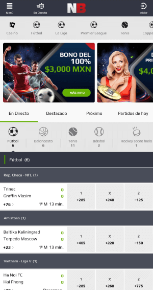 Netbet App México - Aplicación de apuestas móvil Android iOS