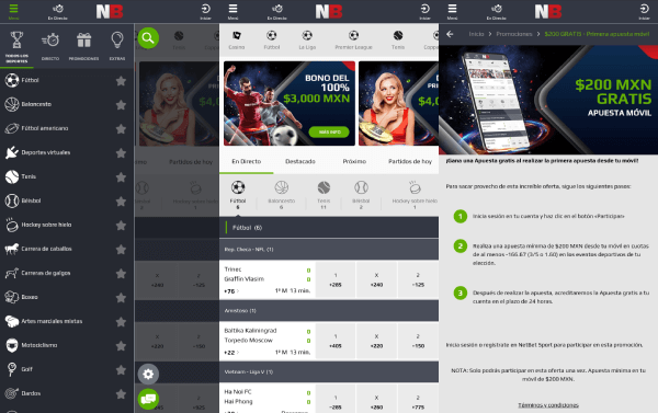 Netbet App México - Aplicación de apuestas móvil Android iOS