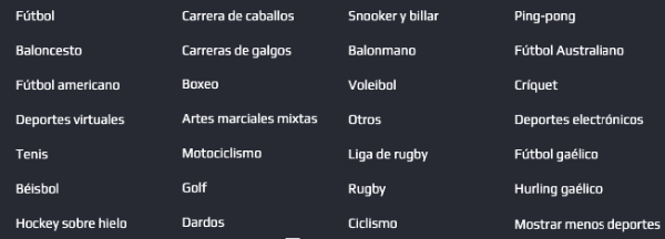 Netbet México - Apuestas Deportivas Disponibles