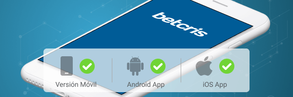 Betcris App 📱 Encuentra la app disponible para Android e iOS