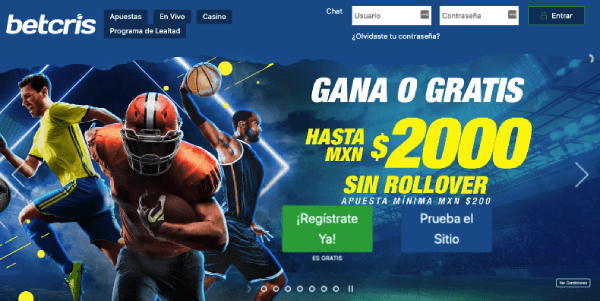 Betcris Casino Promociones, Códigos de Bonos para Juegos de Casino