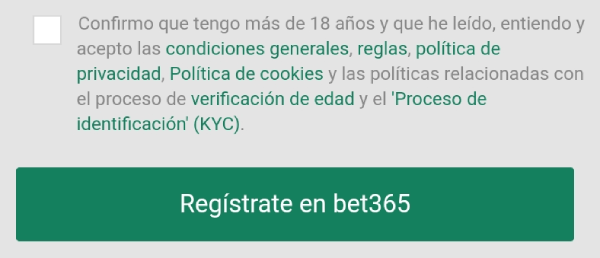 Registrarse en Bet365 MX - Tutorial paso a paso - #7