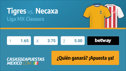 Apuestas Pronósticos Tigres vs. Necaxa - Liga MX Clausura 28/01/21