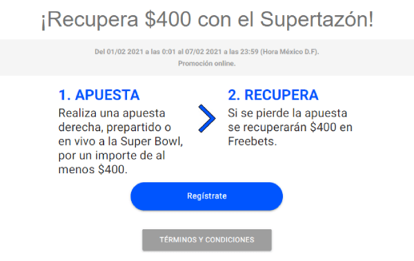 Promo Codere Superbowl 2021