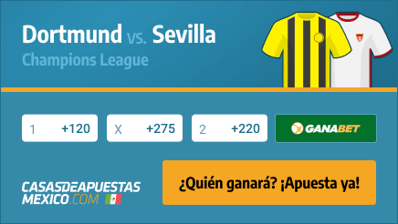 Apuestas Pronósticos Dortmund vs. Sevilla 09/03/21 - Champions League