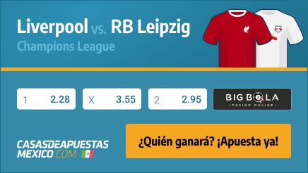 Apuestas Pronósticos Liverpool vs. RB Leipzig - Champions League 10/03/21