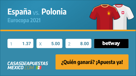 Apuestas Pronósticos España vs. Polonia - Eurocopa 2021 19/06/21