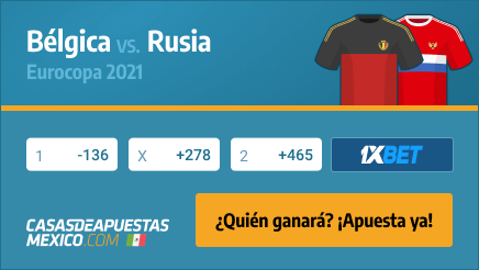 Apuestas Pronósticos Bélgica vs. Rusia 12/06/21 - Eurocopa 2021 - Casasdeapuestas-mexico.com