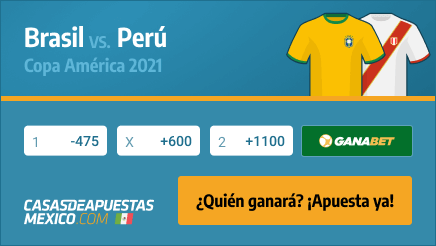 Apuestas y Pronósticos - Brasil vs. Perú 18/06/21 - Copa América 2021 - Casasdeapuestas-mexico.com