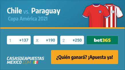 Apuestas Pronósticos Chile vs. Paraguay 24/06/21 - Copa América 2021