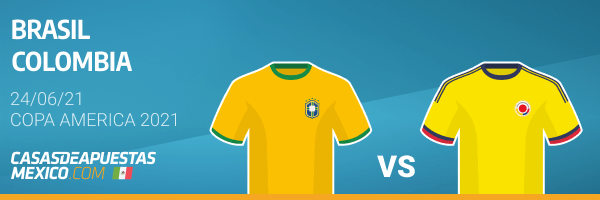 Pronósticos Brasil vs. Colombia - Copa América 2021 23/06/21