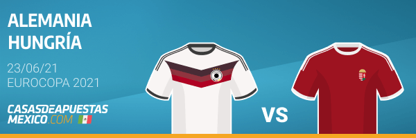 Pronósticos Alemania vs. Hungría 23/06/21 - Eurocopa 2021