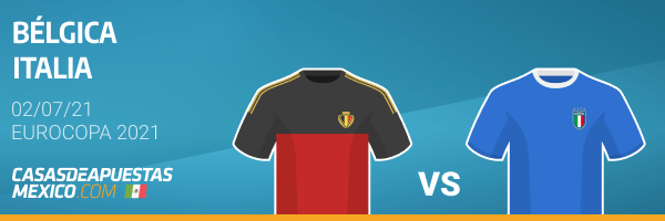 Pronósticos Bélgica vs. Italia – Eurocopa 2021 02/07/21