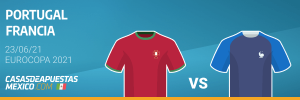 Pronósticos Portugal vs. Francia 23/06/21 ⚽ Eurocopa 2021