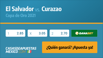 Apuestas y pronósticos - El Salvador vs. Curazao - Copa de Oro 2021 - 10/07/21 Casasdeapuestas-mexico.com