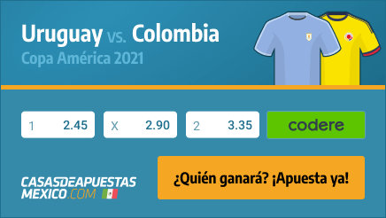 Apuestas Pronósticos Uruguay vs. Colombia - Copa América 2021 03/07/21