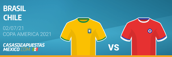 Pronósticos Brasil vs. Chile - Copa América 2021 02/07/21