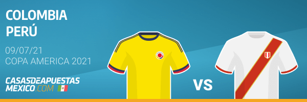 Apuestas y pronósticos - Colombia vs. Perú - 3er Lugar Copa América 2021 - 09/07/21 en casasdeapuestas-mexico.com