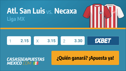 Apuestas Pronósticos Atl. San Luis vs. Necaxa - Liga MX 12/08/21