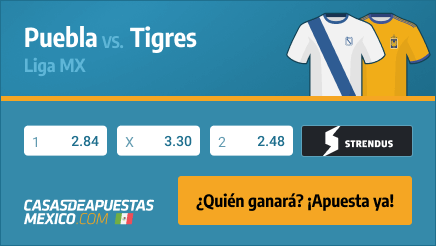 Apuestas Pronósticos Puebla vs. Tigres - Liga MX 13/08/21
