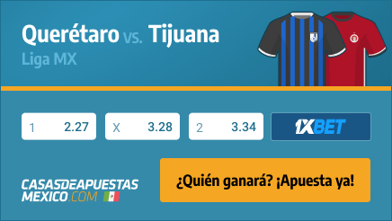 Apuestas y pronósticos Querétaro vs. Tijuana Liga MX 14/10/21