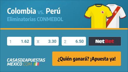 Apuestas Pronósticos Colombia vs. Perú - Eliminatorias CONMEBOL 28/01/2022
