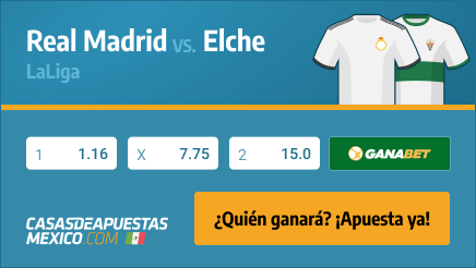 Apuestas Pronósticos Real Madrid vs. Elche - LaLiga 23/01/22