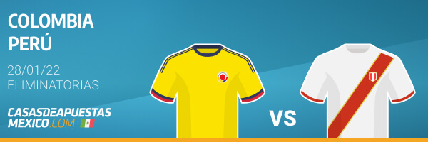 Pronósticos Colombia vs. Perú - Eliminatorias CONMEBOL 28/01/2022