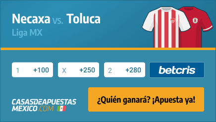 Apuestas Pronósticos Necaxa vs. Toluca – Liga MX 04/03/22