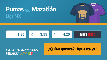 Apuestas Pronósticos Pumas vs. Mazatlán - Liga MX 06/03/22