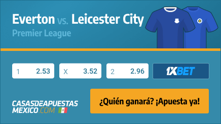 Apuestas Pronósticos Everton vs. Leicester City - Premier League 20/04/22