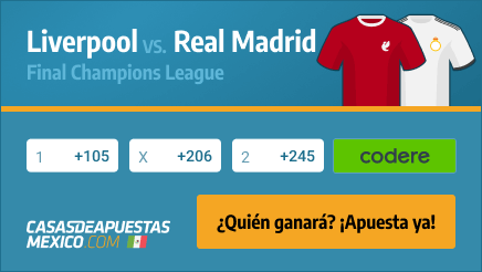 Apuestas Pronóstico Liverpool vs. Real Madrid - Champions League 28/05/2022