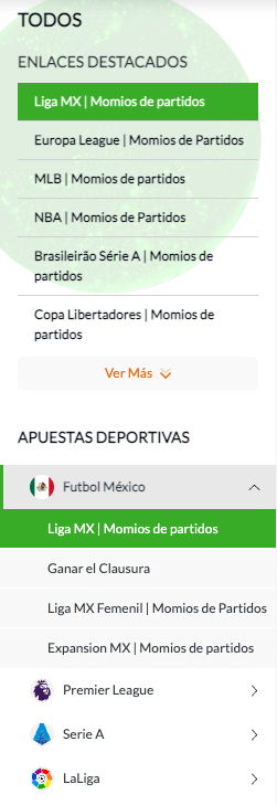 Apuestas de fútbol en Instabet MX