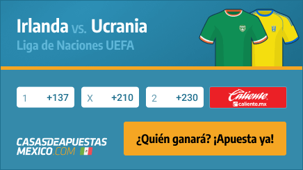 Apuestas Pronósticos Irlanda vs. Ucrania | Liga de Naciones UEFA 08/06/2022
