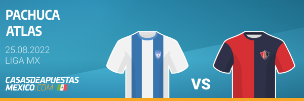 Pronósticos de apuestas para el Pachuca vs. Atlas de la Liga MX - 25-08-2022